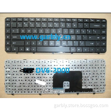 Us Fr Sp Frame Notebook Keyboard for HP DV6-3000 606743-001 Laptop Keyboard